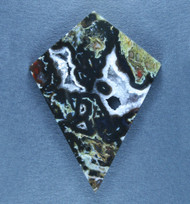 Dramatic Turkish Moss Agate Designer Cabochon  #21682