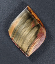 Dramatic Marra Mamba  Cabochon -  Red, Yellow and Green  #21711