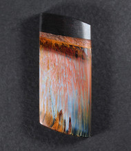 Dramatic Marra Mamba  Cabochon -  Red, Yellow and Blue  #21760