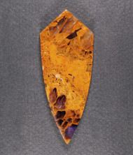 Gorgeous Amethyst in Jasper Cabochon- Purple w Gold  #21780