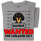 Wanted for Stalking 24/7 | Personalized T-shirt | Sport Grey T-shirt
Dachshund
