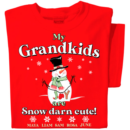My Grandkids are Snow Darn Cute!