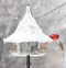 Pole System | Bird Feeder Metal Pole Stand | Pole Mount Sky Cafe Bird Feeder
Mounted Sky Cafe Bird Feeder (feeder sold separately) https://squirrelstuff.com/skycafe-feeders/