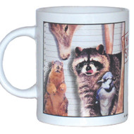 Usual Suspects Mug | Funny Squirrel Mug