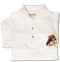 Feed the Birds Embroidered Sport Shirt - white