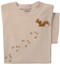 Squirrel Tracks T-shirt | Natural Tee | Funny Squirrel Tee