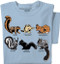Field Guide to Squirrels T-shirt | Educational Squirrel Tee