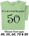It's a sin to look this good at (age) T-shirt
Choose from ages 40, 50, 60, 70, or 80.