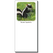 Skunk Squirrel Notepad | Funny Squirrel Magnetic Shopping List