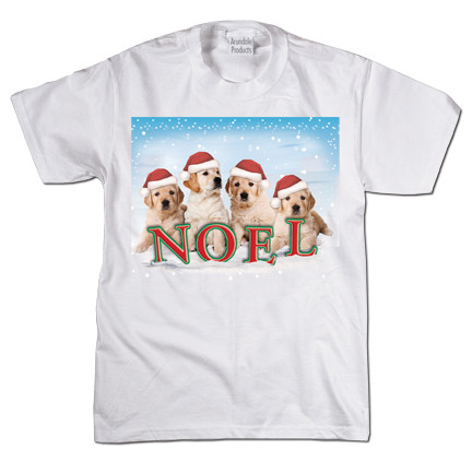 Noel Golden Retrievers T-shirt