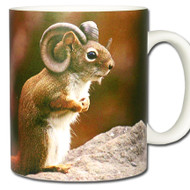 Ram Squirrel *Arietisciurus cornutus Mug | Funny Squirrel