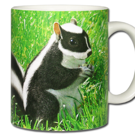 Skunk Squirrel *Mephitisciurus odorifer Mug | Funny Squirrel