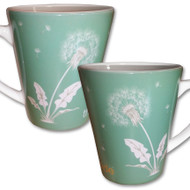 Dandelion Latte Mug | Think Outside | 12 oz. ceramic