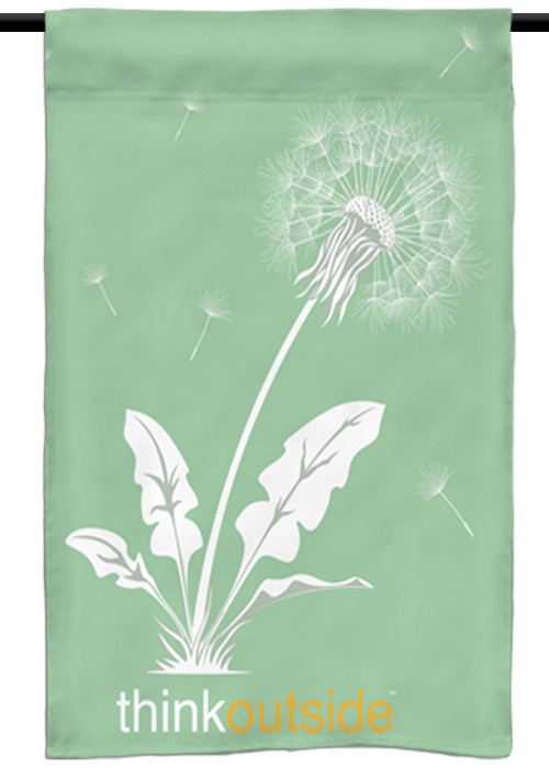 ThinkOutside Dandelion Garden Flag