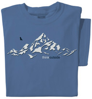 Pure Cotton Mountain Ladies T-shirt | ThinkOutside