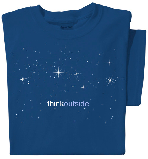Pure Cotton Stars Ladies T-shirt | ThinkOutside | Big Dipper Constellation
