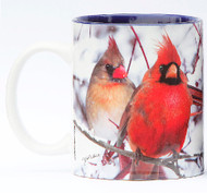 Winter Cardinals Mug | Jim Rathert Photography | Bird Mug