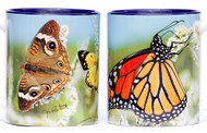 Large Monarch with Mixed Butterflies Mug | Butterfly Flag