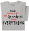Dads know a lot, but Grandpas Everything T-shirt