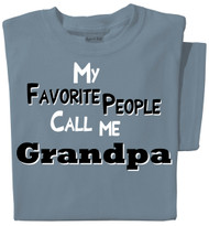 My Favorite People Call Me Grandpa T-shirt