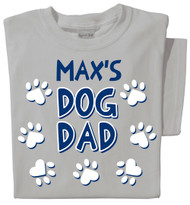 Dog Dad Personalized T-shirt
