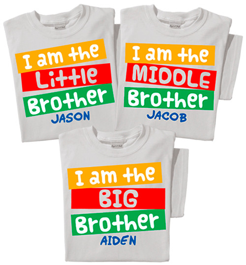 I'M THE BIG BROTHER PENGUIN BOYS DESIGNER T SHIRT TSHIRT CHILDRENS KIDS 