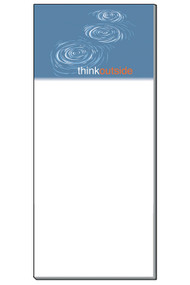 This Think Outside Skip Stone Magnetic Notepad