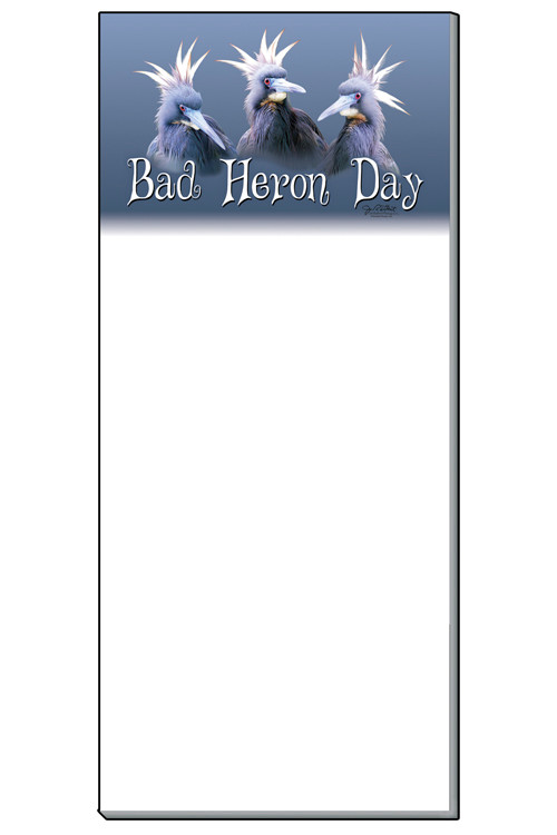Bad Heron Day Notepad