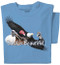 Bald Is Beautiful T-Shirt | Funny Bird T-Shirt | Carolina Blue | 100% Cotton Pre-Shrunk