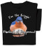 I'm the Friggin' Bluebird of Happiness T-Shirt | Funny Bluebird T-Shirt | 100% Cotton | Black