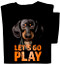 Let's Go Play T-shirt | Dachshund Dog Shirt