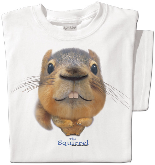 Squirrel t shirt funny Clearance