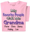 My Favorite People Call Me Grandma | Personalized Tee