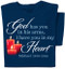 God has you in his arms, I have you in my Heart | Personalized Memorial T-shirt