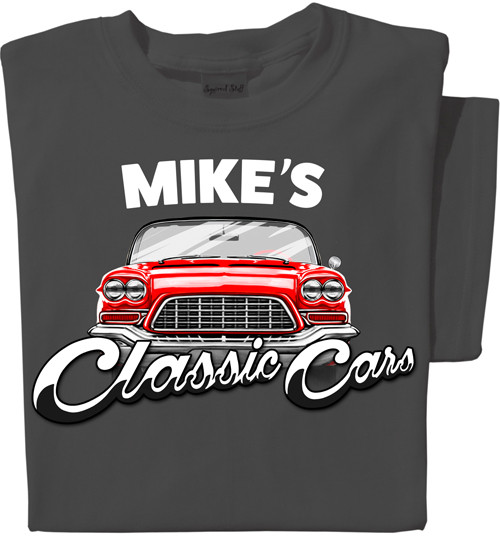 Classic Cars Personalized Tshirt