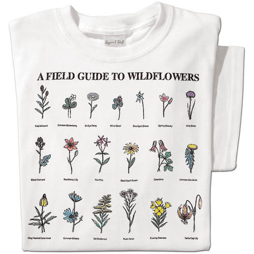 Field Guide to Flowers T-shirt | Nature Tee