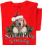 Santa Paws is Watching Dog T-shirt | Holiday Tee