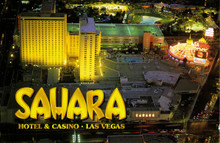 Sahara Las Vegas Postcard 0455