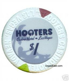 Hooters $1 Casino Chip Las Vegas Nevada