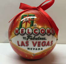 Welcome To Las Vegas Sign LED Ornament