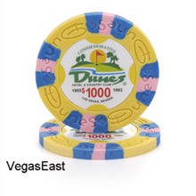 Dunes Hotel Las Vegas $1000 Commemorative Casino Chip