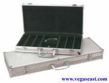 Aluminum Poker Chip Case 300 Chips