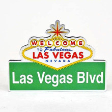 Las Vegas Boulevard Street Sign Magnet
