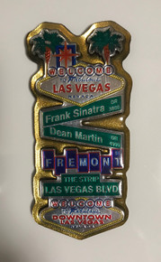 Las Vegas Street Signs Magnet