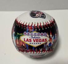 Las Vegas Welcome Sign Hotels Casino Souvenir Baseball 