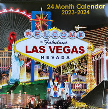 2023 2024 24 Month 2 Year Las Vegas Wall Calendar
