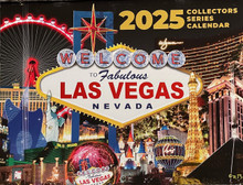 2025 13 Month Las Vegas Wall Calendar