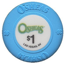 Osheas Las Vegas $1 Casino Chip