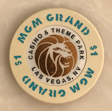 MGM Grand Casino & Theme Park $1 Chip