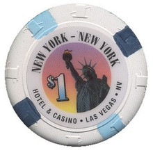 New York Las Vegas $1 Casino Chip